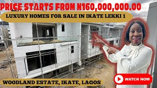 😮💰Luxury Apartment amp Terraces For Sale In Lekki Lagos Nigeria  WOODLAND ESTATE IKATE😮💰 [upl. by Biggs]