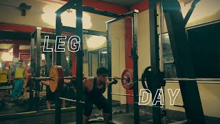 Leg Day  Powerlifting Training [upl. by Taryn972]