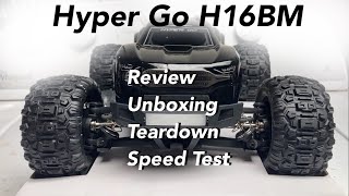 MJX Hyper Go H16BM Review Unboxing Teardown amp Speed Test [upl. by Alison]