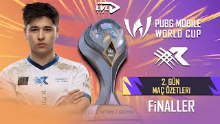 2024 PMWC FİNALLER 2 GÜN MAÇ ÖZETLERİ  PUBG MOBILE WORLD CUP x ESPORTS WORLD CUP  PMWC 2024 [upl. by Aihsema]