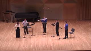 Daphnis et Chloé for Flute Quintet arr by Rie Schmidt [upl. by Sherrer]