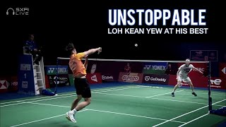 Loh Kean Yew vs Anders Antonsen  Badminton 2021 [upl. by Tibbetts]