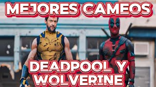 MEJORES CAMEOS EN DEADPOOL Y WOLVERINE [upl. by Ainslie]