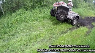 New Mud Trail Scouting Fail Stuck Can Am Outlander XMR 1000 [upl. by Mcgruter883]