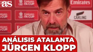 KLOPP y su ANÁLISIS del cruce LIVERPOOL  ATALANTA de EUROPA LEAGUE [upl. by Anak]