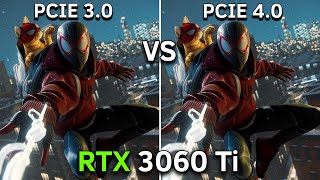 PCIe 30 vs PCIe 40  GeForce RTX 3060 Ti 8GB  Test In 10 Games in 2023 [upl. by Kumagai]