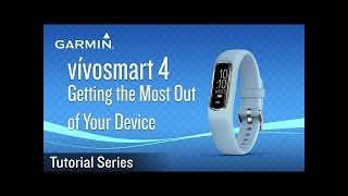 Tutorial vivosmart 4 Getting the Most Out of Your Device [upl. by Xonel]