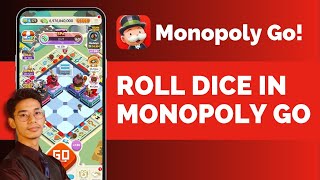 How To Roll Dice In Monopoly Go [upl. by Stegman333]