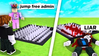 Roblox Ragdoll FREE ADMIN If You JUMP [upl. by Dorri]