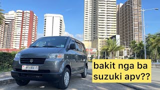 BAKIT SUZUKI APV suzukiapv suzukiphilippines lifelessons [upl. by Inaj]