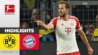 Kane Hits BVB Where It Hurts  BVB  Bayern 04  Highlights  Matchday 10 – Bundesliga [upl. by Hollister473]