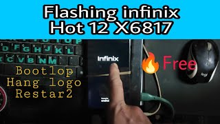 flash infinix hot 12 x6817 [upl. by Iew]