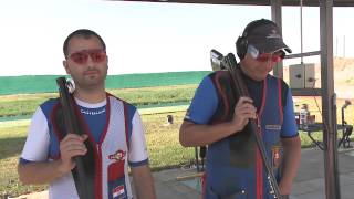 Mens Trap final  Nicosia 2013 ISSF World Cup [upl. by Horner838]