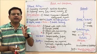 Alcohol amp Disulfiram Part 2 Final  Disulfiram Mechanism of Action Contraindication amp Interaction [upl. by Padraic551]