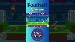 Football MASTERS Go HeadtoHead in Pokis Master Game  shorts  Part 8 [upl. by Xanthus916]