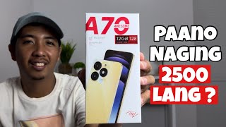 Itel A70 Review  Bakit napaka mura [upl. by Linker965]