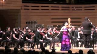 Nicole Li performs Brahms Violin Concerto in D Major Imov [upl. by Rosel809]