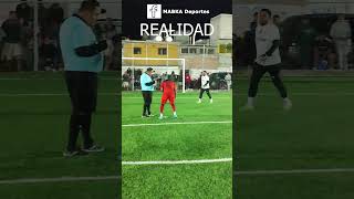 Penal a lo panenka Expectativa vs Realidad futbol talacha talachacara futboltalacha shorts [upl. by Yla]