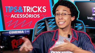 ACESSÓRIOS para EDIÇÃO DE VÍDEO  TIPSampTRICKS 02 [upl. by Ydal]