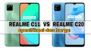 REALME C11 VS REALME C20  PERBEDAAN SPESIFIKASI DAN HARGA REALME C11 VS REALME C20 [upl. by Maurene]