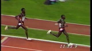 Kirui Sigei and Bitok  5000m Lausanne Athletics GP 1993 [upl. by Teevens]