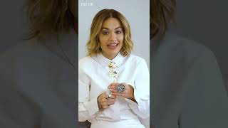 Rita Ora on her goto hair treatment  Bazaar UK [upl. by Neelyam]