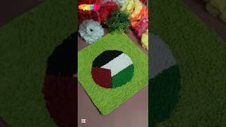 diy Palestine flagpalestine flag with glitterpalestine flagPalestinepalestine gojoljlh [upl. by Atnohsal]