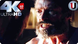 Logan vs X 24 First Fight  Logan 2017 MOVIE CLIP 4K HD [upl. by Narual]