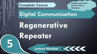 Regenerative Repeater Basics Objectives Working Block Diagram amp Parameters Explained [upl. by Peale790]