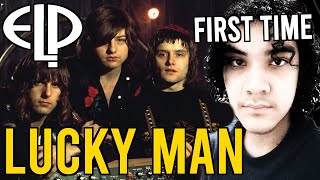 EMERSON LAKE amp PALMER  LUCKY MAN FIRST TIME REACTIONREVIEW [upl. by Dorie]