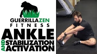 Advanced Ankle Stability Exercises  Sprain Prevention [upl. by Eidnahs]