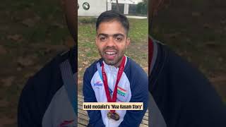 😂Paralympics Gold Medalist Navdeep Singh shares a hilarious story  Paris 2024 [upl. by Pinto]