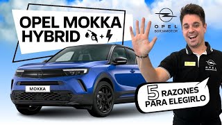 OPEL MOKKA HYBRID 🍃💙 5 RAZONES PARA ELEGIRLO [upl. by Yevrah102]