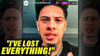 Austin McBroom BREAKS DOWN Over Divorce From Catherine The ACE Family [upl. by Nnaillij406]