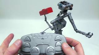 Unboxing my RC controlled quotJohnny 5quot robot from Short Circuit [upl. by Aihsit]