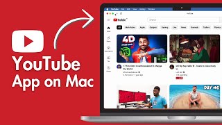 Download YouTube in Mac  How to Use YouTube App in MacBook Air Pro iMac [upl. by Jump]