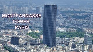 MONTPARNASSE TOWER  PARIS 4K [upl. by Emylee]