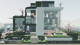 LifeAfter Manor Design Modern Double Manor [upl. by Noivaz]