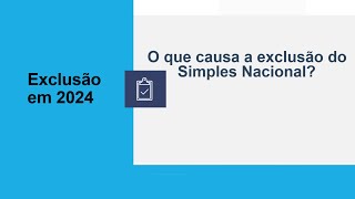 Simples Nacional RECEBENDO O Termo de Exclusão [upl. by Sibeal]