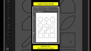 How to Use Selection and Direct Selection Tool in Adobe Illustrator Design Tutorial AdobeTutorials [upl. by Hennie687]