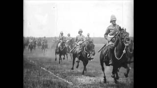 Army Life Mounted Infantry 1900 with new soundtrack from Hendon School 2 [upl. by Ennahtur675]