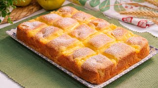 Pastel de Manzana con Crema Pastelera ¡Delicioso y Fácil 🍏💕 [upl. by Anwadal]