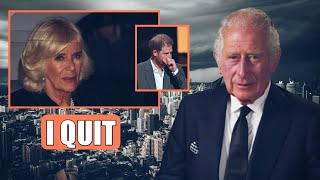 I QUIT⛔ Camilla PACKS HER BAGS As Charles Refuses To BRING BACK Harry To Uk [upl. by Yebloc]