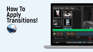 How to Apply Transitions on Openshot easy [upl. by Netloc630]
