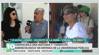 Convocan a una mateada y quottardecita agroecológicaquot en defensa de la universidad pública [upl. by Abroms]