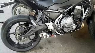 Kawasaki z650 IXIL DUAL HYPERLOW [upl. by Boswell]