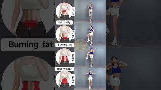 exercises to lose belly fat belly fat loss exercise belly fat burning exercises for women shorts [upl. by Ennirak]