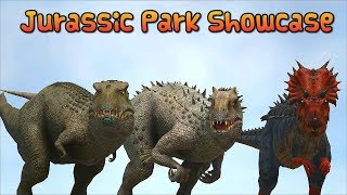 Ark Survival  JURASSIC PARK SHOWCASE  BATTLE AGAINST GIGA Ep329 [upl. by Hirschfeld]