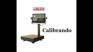 Calibrando Indicador Digitron UL20 [upl. by Airdnassac]