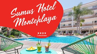 Sumus Hotel Monteplaya   Costa Brava Spain [upl. by Hellman]